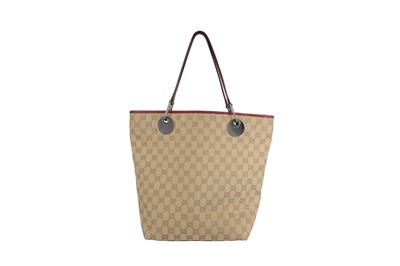 Lot 233 - Gucci Beige Monogram Tote