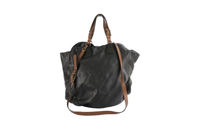 Lot 407 - Marni Black Soft Large Shopper Tote