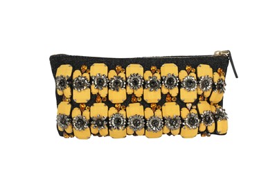 Lot 156 - Marni Grey Tweed Embellished Pochette