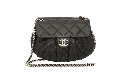 Lot 464 - Chanel Black Chain Around Crossbody Bag