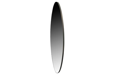 Lot 341 - A BELGIAN ELIPTICAL MIRROR