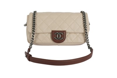Lot 228 - Chanel Beige 31 Rue Cambon Medium Flap Bag