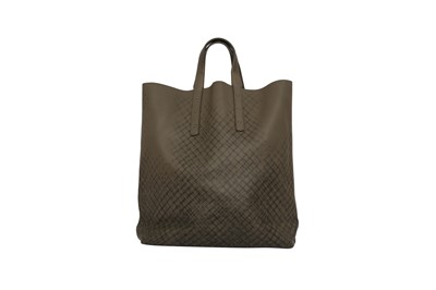 Lot 87 - Bottega Veneta Grey Soft Shopping Tote