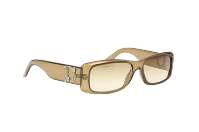 Lot 48 - Christian Dior Green Couture 2 Sunglasses