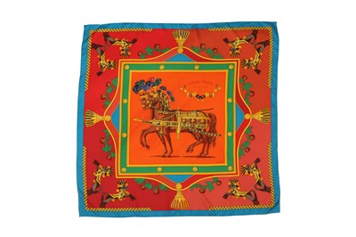 Lot 53 - Hermes 'Harnais Français Premier Empire' Silk Scarf