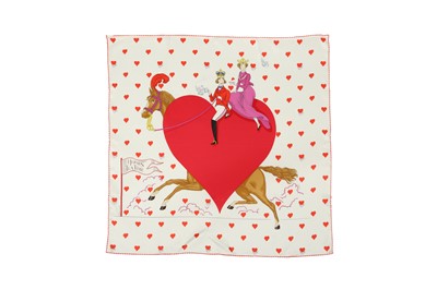 Lot 56 - Hermes 'Tea Time' Silk Scarf
