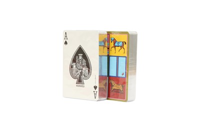Lot 36 - Hermes Couvertures Nouvelles Poker Playing Cards