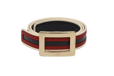 Lot 135 - Roger Vivier Tri Colour Belt - Size 80