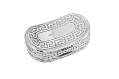 Lot 5 - A George III sterling silver vinaigrette, Birmingham 1804 by Samuel Pemberton