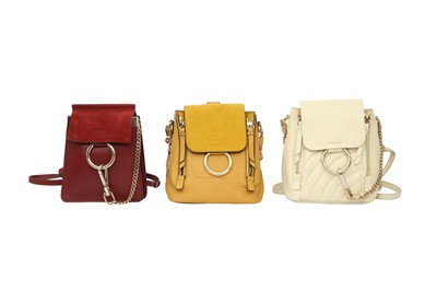 Lot 157 - Three Chloe Faye Mini Backpacks