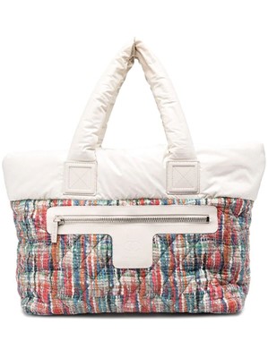 Lot 368 - Chanel Cream Coco Cocoon Tote