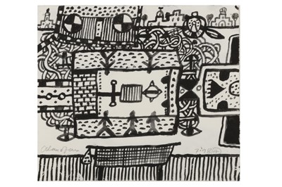 Lot 977 - ALAN DAVIE, R.A. (1920-2014)