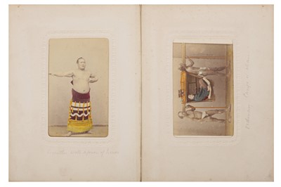 Lot 208 - Japan Cartes de visite, late Edo period (1603 and 1867), c.1860s
