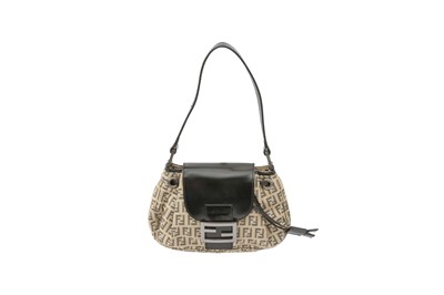 Lot 623 - Fendi Beige Zucchino Drawstring Mini Bag