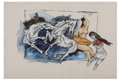 Lot 44 - MAQBOOL FIDA HUSAIN (INDIAN 1913-2011)
