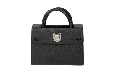 Lot 473 - Christian Dior Black Mini Diorever Bag