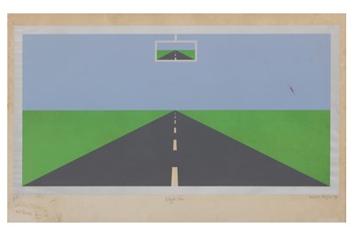 Lot 993 - PATRICK HUGHES (B. 1939)