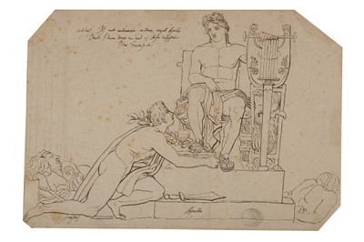 Lot 82 - ATTRIBUTED TO JOHN FLAXMAN, R.A. (YORK 1755 - 1826 LONDON)