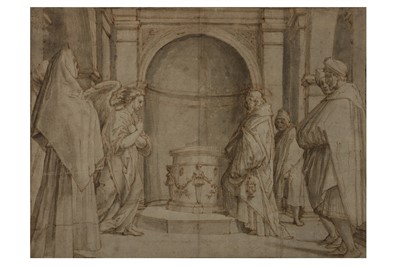 Lot 2 - CIRCLE OF ANDREA DEL SARTO (FLORENCE 1486 - 1530)