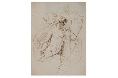 Lot 96 - POSSIBLY SIR JOSHUA REYNOLDS, P.R.A. (PLYMPTON 1723 - 1792 LONDON)