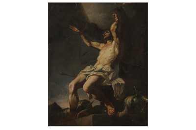 Lot 27 - ATTRIBUTED TO  MATTIA PRETI (TAVERNA 1613 - 1699 VALLETTA)