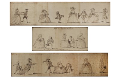 Lot 72 - CIRCLE OF  HENRY WILLIAM BUNBURY (MILDENHALL 1750 - 1811 KESWICK)