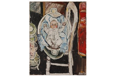 Lot 913 - JOHN BRATBY, R.A. (1928-1992)