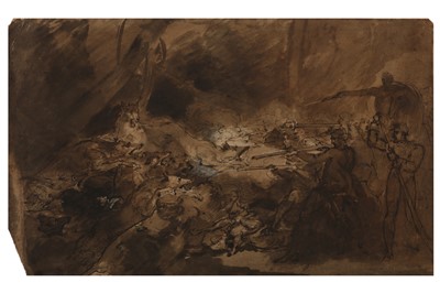 Lot 100 - CIRCLE OF BENJAMIN WEST (SPRINGFIELD 1738 - 1820 LONDON)