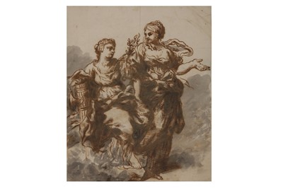 Lot 24 - CIRCLE OF PIETRO DA CORTONA (CORTONA 1596 - 1669 ROME)