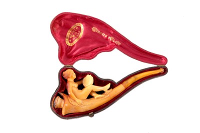 Lot 1029 - EROTIC MEERSCHAUM PIPE
