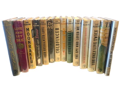 Lot 89 - Fleming (Ian) Complete set of the James Bond Novels. first edition