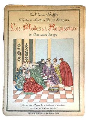 Lot 125 - French Fashion.- Giafferri (Paul Louis de) L’Histoire du Costume Feminin Français
