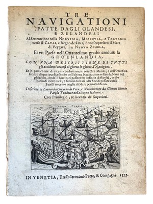 Lot 28 - Ramusio (Giovanni Battista)