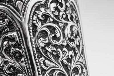 Lot 116 - A late 19th / early 20th century Anglo - Indian silver beaker, Poona or Bombay circa 1900