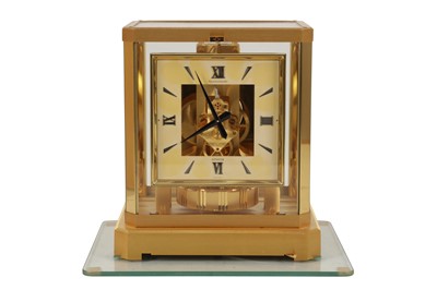 Lot 153 - A JAEGER LE COUTRE ATMOS MANTEL CLOCK, 20TH CENTURY