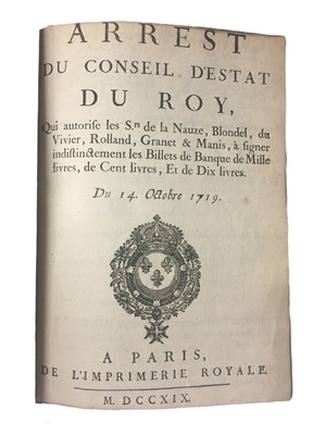 Lot 6 - Banque de France.