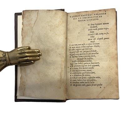 Lot 1 - Aldine.- Catullus, Tibullus & Propertius