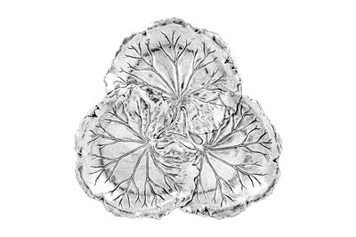 Lot 274 - An early 20th century American sterling silver tri-form dish, by International Sterling Company