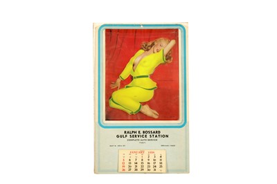 Lot 1131 - MARILYN MONROE CALENDAR
