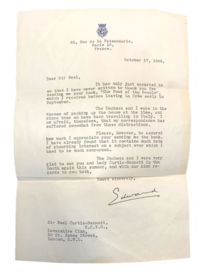 Lot 46 - Edward, Duke of Windsor