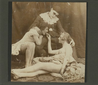 Lot 1019 - FRENCH EROTIC PHOTOGRAPH ALBUM