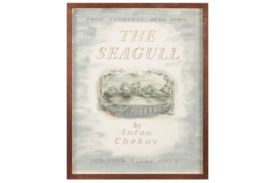 Lot 80 - Ardizzone. Poster artwork. Chekhov - The Seagull [1953]