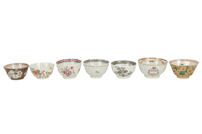 Lot 570 - A CHINESE PORCELAIN FACETED TEA BOWL, KANGXI