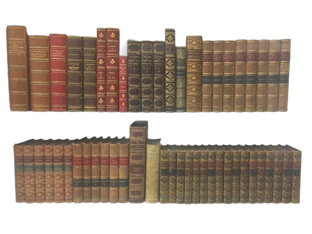 Lot 72 - Bindings.- History & Literature