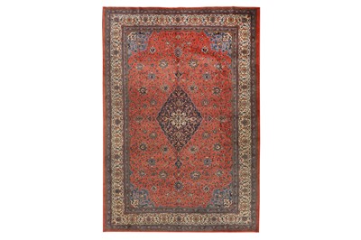 Lot 65 - A FINE SAROUK CARPET, WEST PERSIA