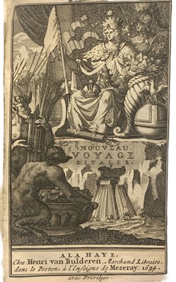Lot 219 - Travel.- Misson (Maximilien)Nouveau voyage d’Italie, et al