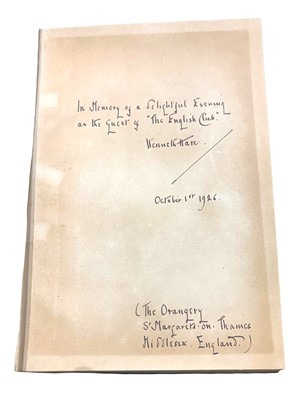 Lot 58 - Poetry.