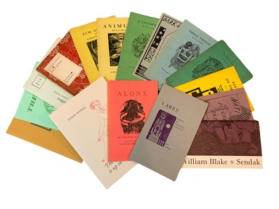 Lot 107 - Private Press Booklets.