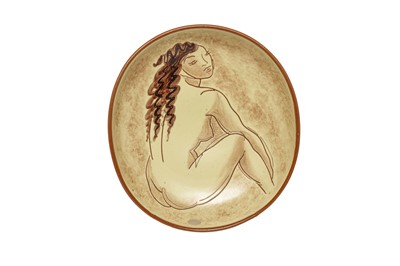 Lot 1103 - UPSALA-EKEBY EARTHENWARE DISH