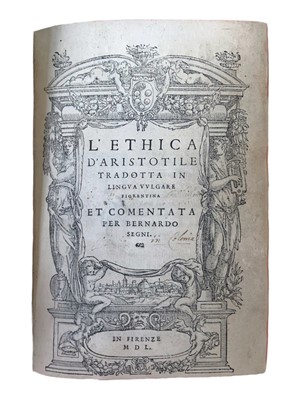Lot 4 - Aristoteles Ethica